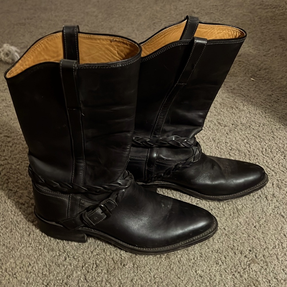 Luchesse leather Cowboy boots